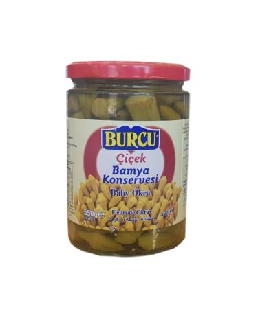 BURCU Flower Okra Canned 550 Grams