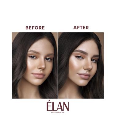 Elan Deep Brow Tint - Deep Coloring Eyebrow Dye - 04 Icy Cold Brown - Buy Online on GoSupps.com