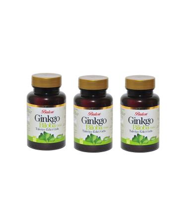Balen Ginkgo Biloba 600 Mg 60 Tablets X 3 Pieces