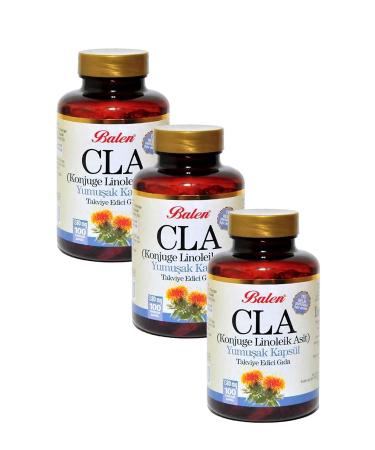 Balen Cla (ASPHERE OIL) Softgel 1380 Mg 100 Capsules 3 Pieces