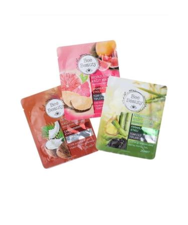 Bee Beauty 3 Piece Face Mask