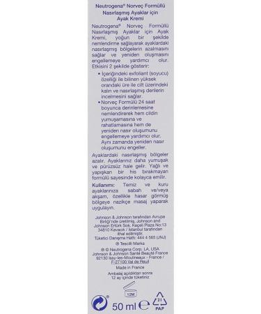 Neutrogena Norwegian Formula Foot Cream for Calloused Feet 50ml - Buy Online on GoSupps.com