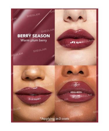 SHEGLAM Pout Perfect Shine Lip Plumper Berry Season 2g - Buy Online on GoSupps.com