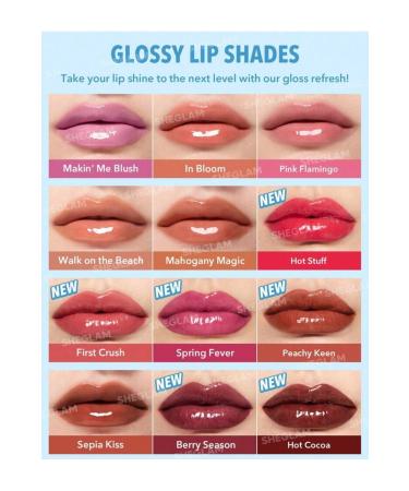 SHEGLAM Pout Perfect Shine Lip Plumper Berry Season 2g - Buy Online on GoSupps.com
