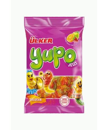 Ulker YUPO JELLY WORM 30 GR X 24 PIECES
