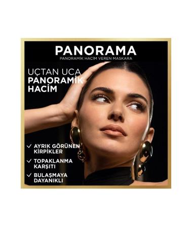 L'Oreal Paris Panorama Volumizing Mascara Black - Buy Online on GoSupps.com