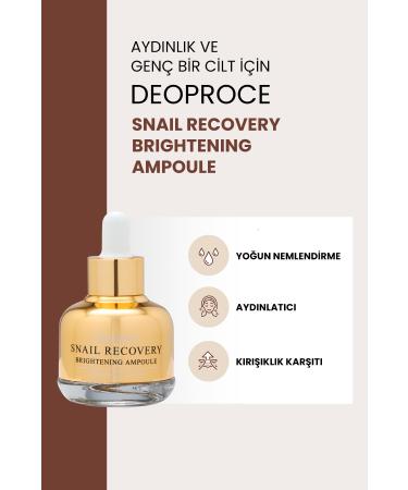 DEOPROCE SNAIL CONTENT ILLUMINATING-REGENERATING BULB - Buy Online on GoSupps.com