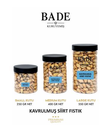 almond nuts Roasted Siirt Pistachios Jumbo Large Size 250 gr. - Buy Online on GoSupps.com