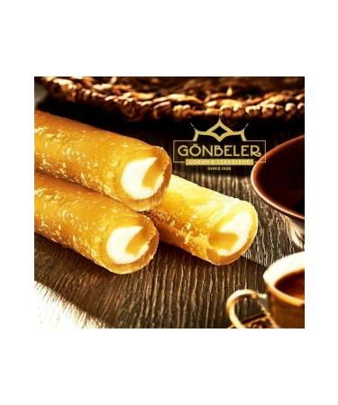 G nbeler Afyon Golden Turkish Delight with Cream 1000 Gr. (TURKISH DELIGHT)