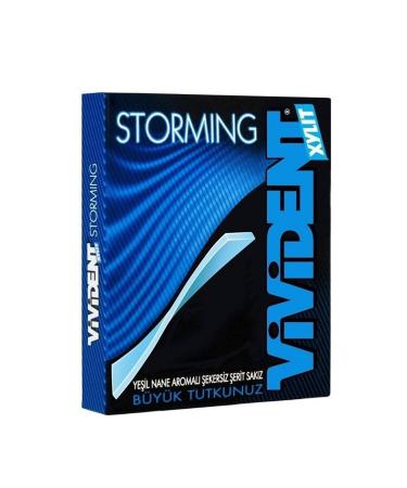 Vivident Storming Green Mint Flavored Gum 18 X 33 G - Buy Online on GoSupps.com