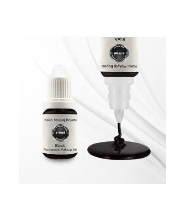 S-IRON COSMETIC Permanent Makeup Eyeliner Paint Black 12ml