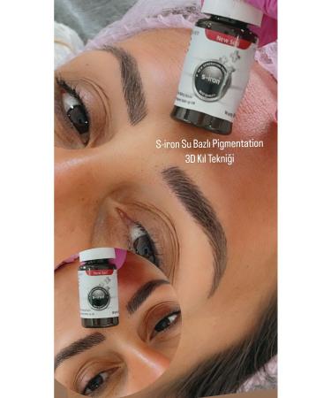 S-IRON COSMETIC Permanent Makeup Eyeliner Paint Black 12ml - Buy Online on GoSupps.com