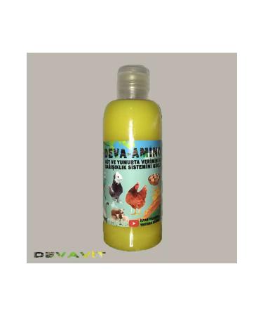 MALATYAYEM lyas Y ld r m Devavit - Deva Amino Acid - Cat Dog Bird Protein Feed and Food Supplement 100 Cc