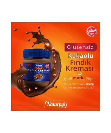 Naturpy Gluten Free Cocoa Hazelnut Cream Gluten Free Hazelnut Cream 400 g - Buy Online on GoSupps.com