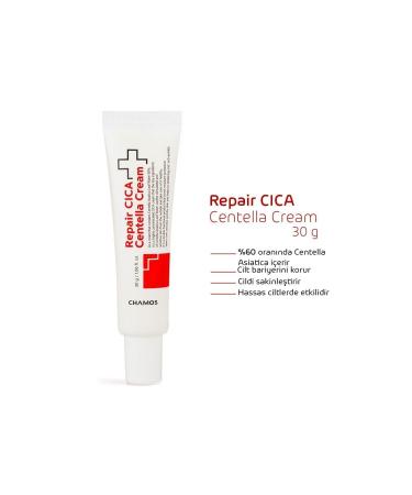 Chamos Repair Cica Centella Cream - Skin Repair and Calming Cream