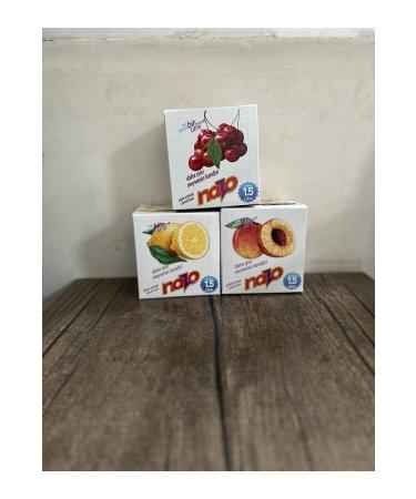 NAZO Powder Drink Lemon&Peach&Sour Cherry 24lux3