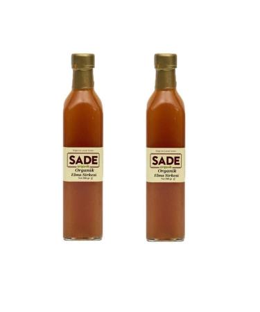 Plain Organic Apple Cider Vinegar 2x500 ml