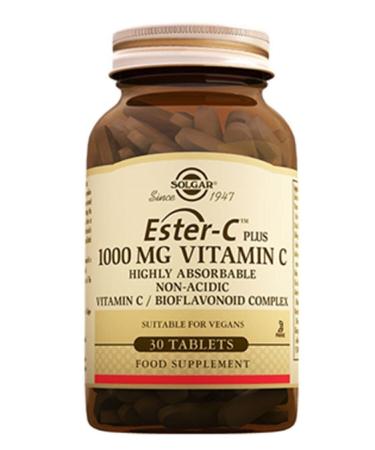 Solgar Ester C Plus 1000 Mg 30 Tablets