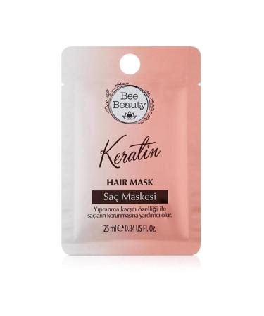 GRATIS Bee Beauty Keratin Hair Mask 25 ml (1 PIECE) Single Use