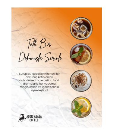 Addis Ababa Coffee 6-pack Lime Flavored Coffee Syrup (6X200 ML.) - Buy Online on GoSupps.com