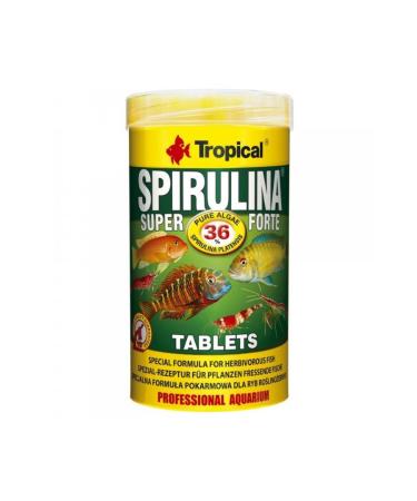 Tropical Super Spirulina Forte Tablets 250ml 150gr