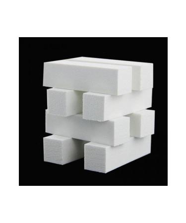 fermershop Manicure Pedicure Hairdresser Nail Care Cube File White