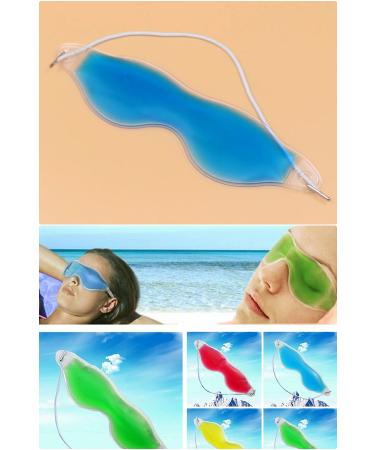 MUHEN Hot / Cold Gel Eye and Forehead Mask - Anti-Fatigue Relaxing Sleeping Band with Therapy