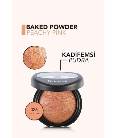 Flormar Intense Shiny Color Transition Bronzing Blush Powder -Baked Powder-026 PEACHYPINK- 8690604131266 - Buy Online on GoSupps.com