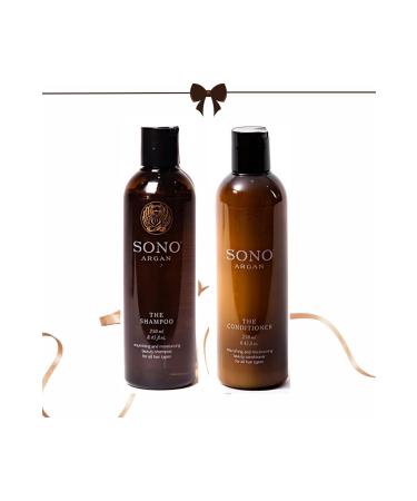 Sono Argan Shampoo and Conditioner Set of 2 250 Ml + 250 Ml