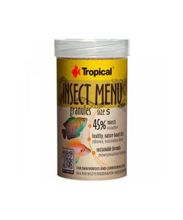 Tropical Insect Menu Granules S 100ml/54gr