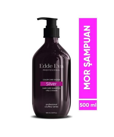 Edde Eva Silver Purple Shampoo 500ml Anti-Orange High Performance - Buy Online on GoSupps.com