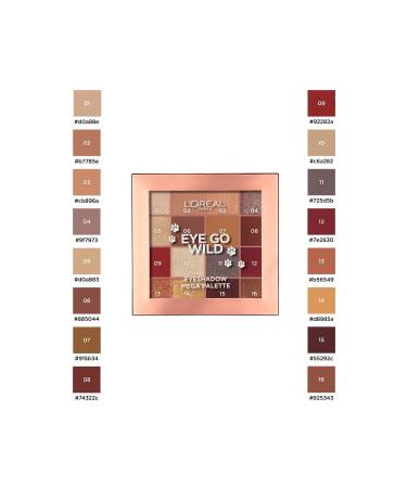L'Oreal Paris Eye Go Wild Eyeshadow Palette 3600523815449 - Buy Online on GoSupps.com