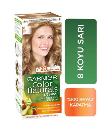Garnier Color Naturals Hair Dye 8 Dark Blonde
