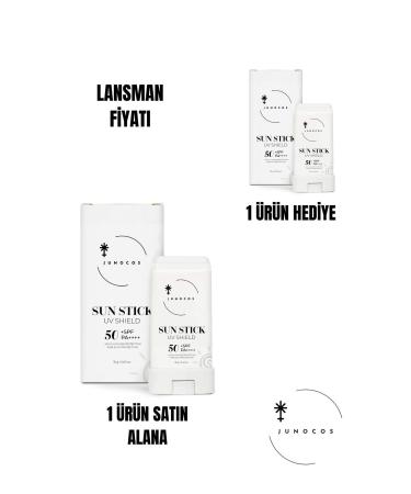 Junocos 2-Pack Stick Sun Cream 50 Spf - Sun Stick (2 PCS) - Buy Online on GoSupps.com