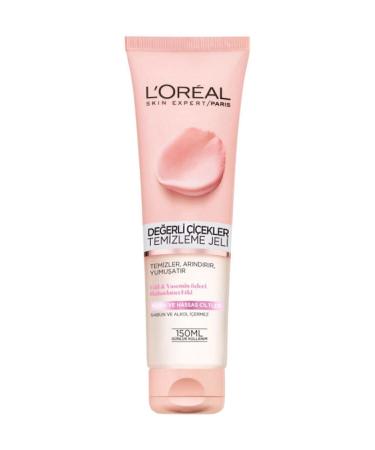 L'Oreal Paris Precious Flowers Facial Cleansing Gel for Sensitive Skin 150 ml 3600523450589