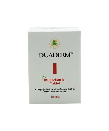 Duaderm Multivitamin Tablet 120 Tablets - Buy Online on GoSupps.com