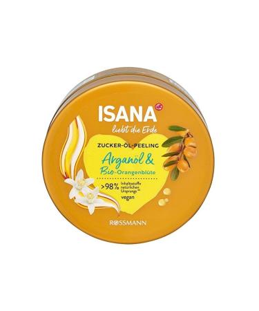 ISANA Body Peeling - Love Nature Argan Oil - 230 gr
