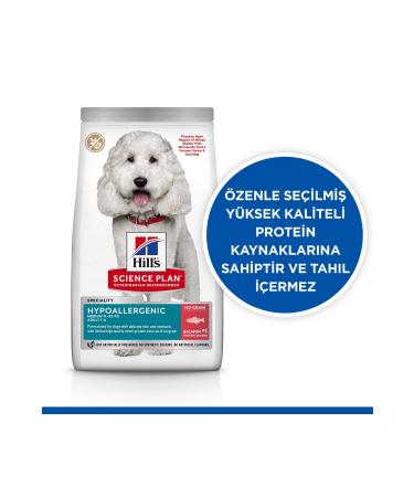 Hill's SCIENCE PLAN Hypoallergenic Salmon Medium Breed Adult Dog Food 12 Kg - Buy Online on GoSupps.com