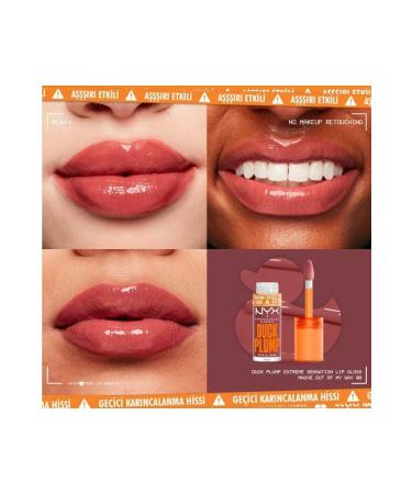 NYX Professional Makeup Duck Plump Lip Gloss 08 Mauve Out Of My Way - Buy Online on GoSupps.com
