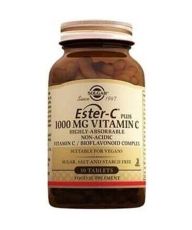 Solgar Ester C Plus 1000 Mg 30 Tablets