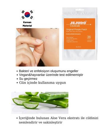 JEJUDO Ceuticals Original Pimple Patch 36 Patch - Acne and Pimple Patch - Buy Online on GoSupps.com