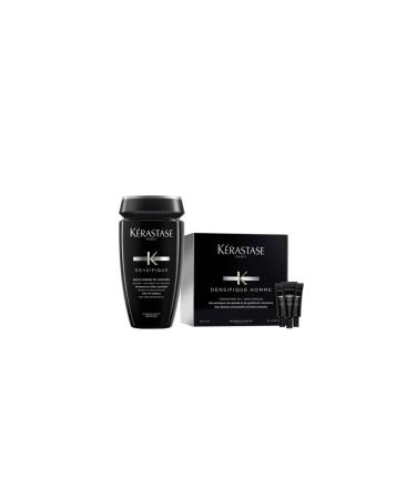 Kerastase Densifique Homme Intensive Care Cure 30x6 ml + Bain Densite Homme Shampoo 250 ml