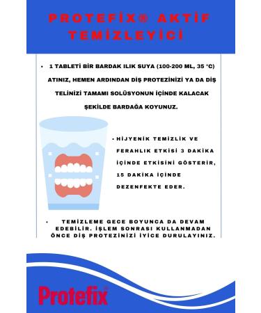 Protefix Active Cleaner 32 Tablets - Buy Online on GoSupps.com