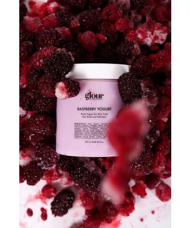 GLOUR Body Yogurt Moisturizing Raspberry Body Yogurt - Buy Online on GoSupps.com