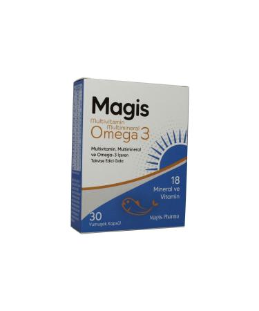MAGISPHARMA Magis Multivitamin Mineral + Omega 30 Caps