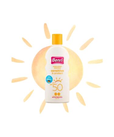 Benri Sensitive & Protection Sun Milk 50SPF 150 ml
