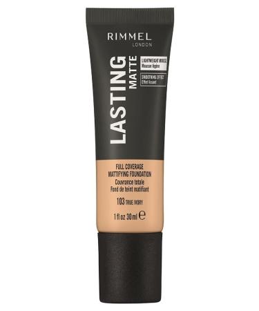 Rimmel London Lasting Matte Foundation 103 True Ivory 30 ml