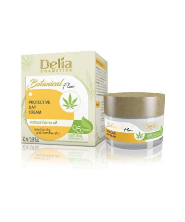 Delia Cosmetics Botanical Protective Day Cream With Natural Hemp Oil