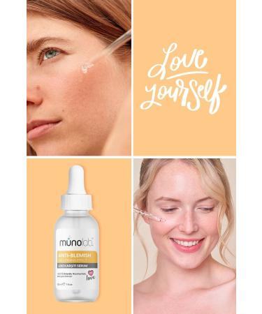 MUNOLAB Anti-Blemish Skin Tone Equalizing Skin Care Serum 30 ml Arbutin 2% Hyaluronic Acid. - Buy Online on GoSupps.com