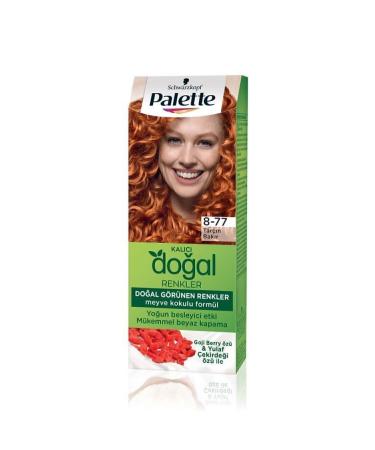 Palette Permanent Natural Colors Hair Dye 8-77 Cinnamon Copper X 3 Pieces - Buy Online on GoSupps.com